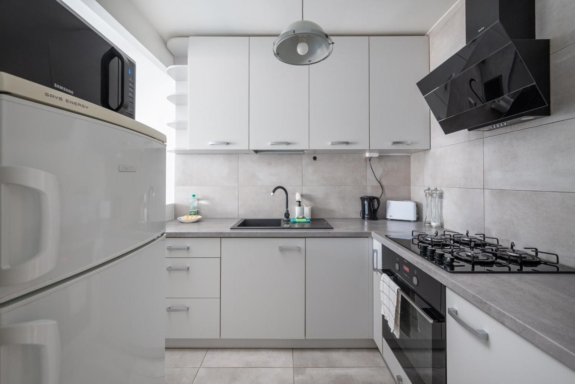 Grzybowska Blue City Centre Apartment Варшава Екстер'єр фото