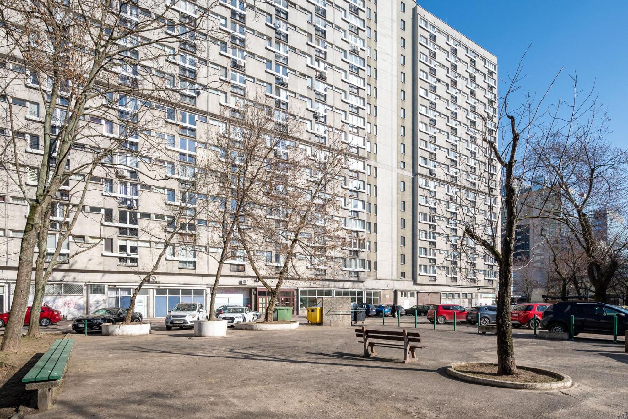 Grzybowska Blue City Centre Apartment Варшава Екстер'єр фото